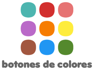 Botones de colores logo